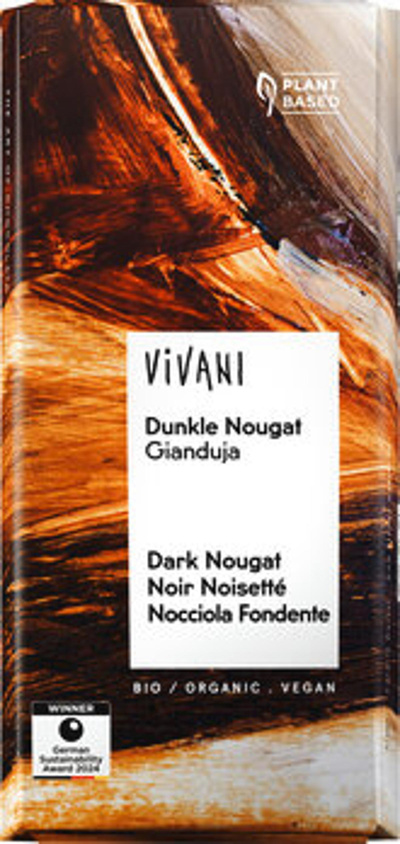 Produktfoto zu Dunkle Nougat Schokolade VNI