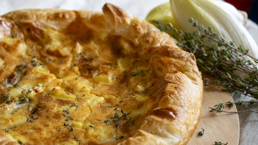 Rezeptbild für Chicorée-Tarte