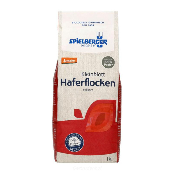 Produktfoto zu Haferflocken Kl.blatt 1kg SPI