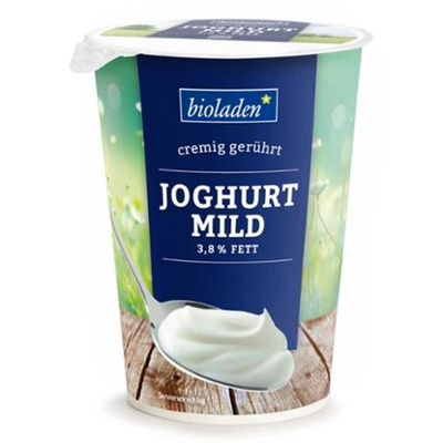 Produktfoto zu Joghurt 3,8% Becher 500g WBI