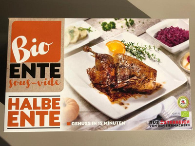 Produktfoto zu Sous-Vide halbe Ente ca.900g