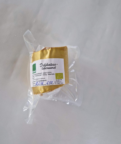 Produktfoto zu Leberwurst fein ca 400g HHal