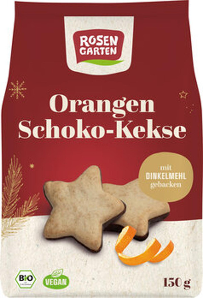Produktfoto zu Orangen Kekse ZB Schokolade
