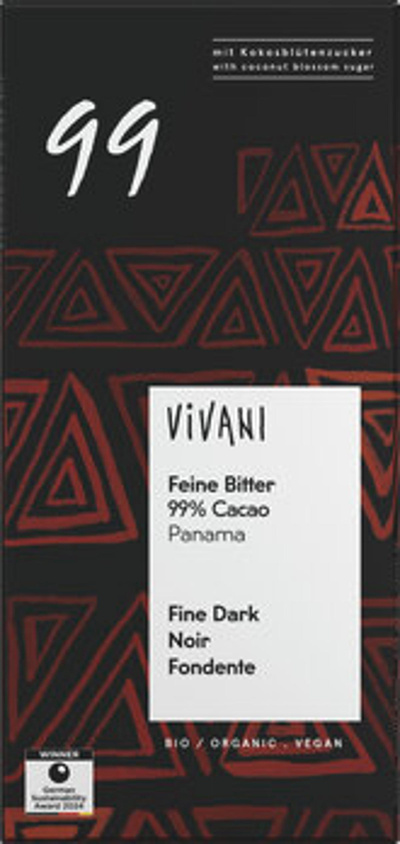Produktfoto zu Feine Bitter 99% Cacao VNI