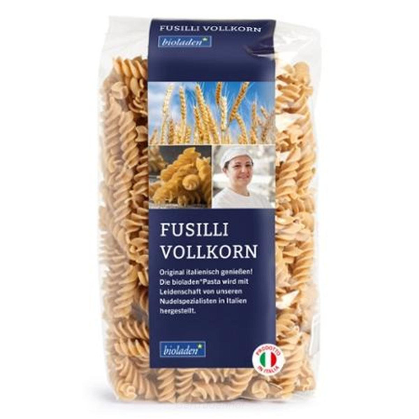 Produktfoto zu Fusilli Vollkorn 500g, WBI