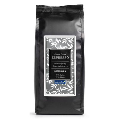 Produktfoto zu Espresso gemahlen 250 g (WBI)