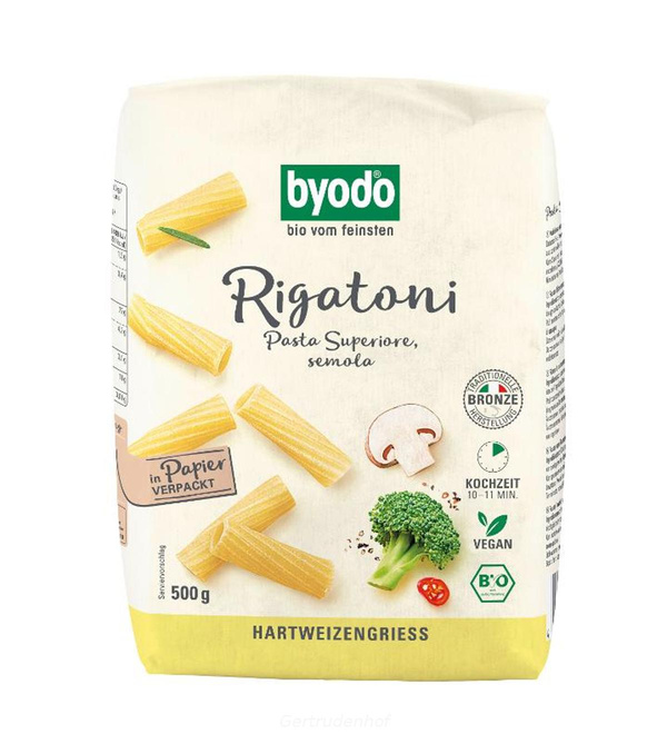 Produktfoto zu Rigatoni semola 500g (BYO)