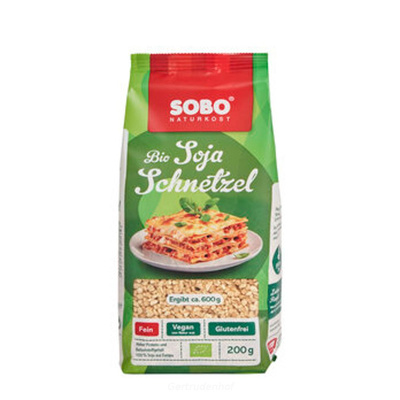 Produktfoto zu Sojaschnetzel FEIN 200 g (SOB)