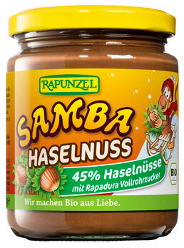 Produktfoto zu Samba Haselnuss 250 g (Rap)