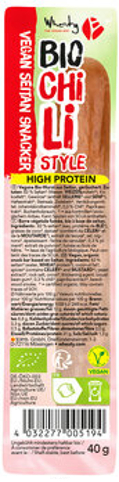 Produktfoto zu Wheaty Chili Snacker 40g (WHE)