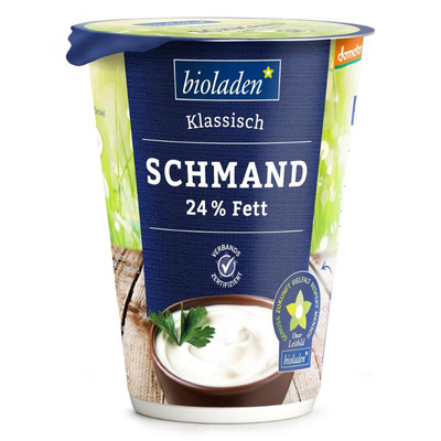 Produktfoto zu Schmand 24% - Becher 200g WBI