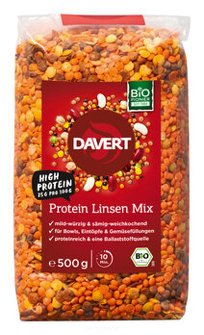 Produktfoto zu Protein Linsen Mix 500g (DAV)