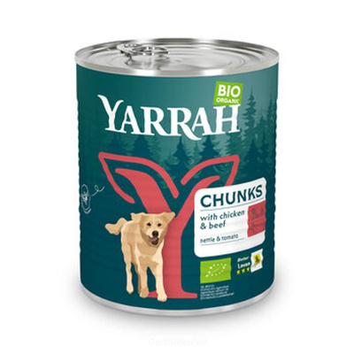Produktfoto zu Hund Bröckchen Huhn_Rind 820g