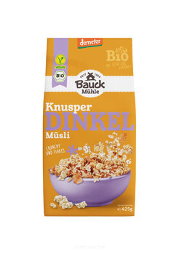 Produktfoto zu Dinkel Müsli Knusperzart (BAK)