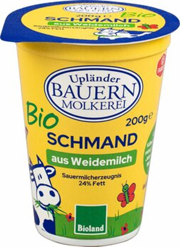 Produktfoto zu G-Schmand Becher 24% 200g UBM
