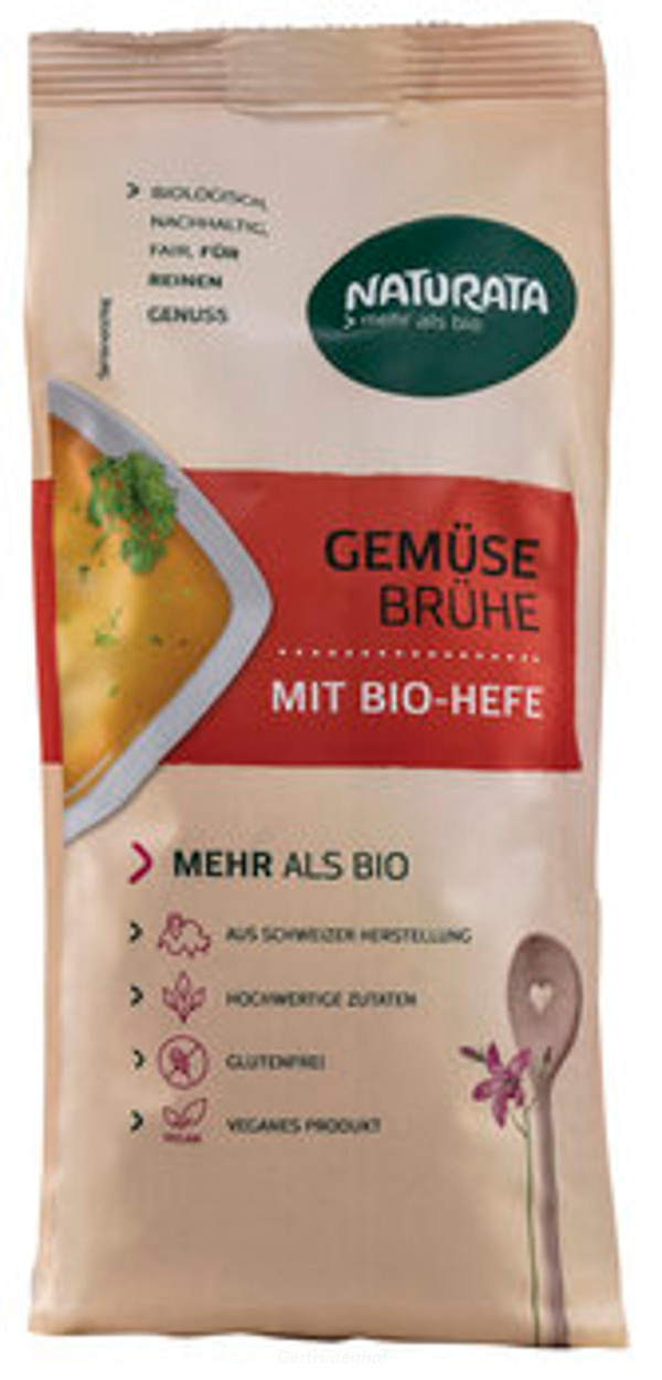 Produktfoto zu Gemüsebrühe Bio Hefe 500g NAT