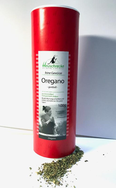 Produktfoto zu Oregano gerebelt Dose (100g)