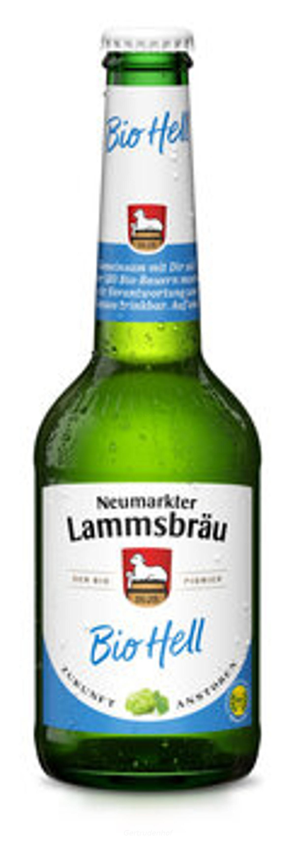 Produktfoto zu Lammsbräu Bio Hell 0,33